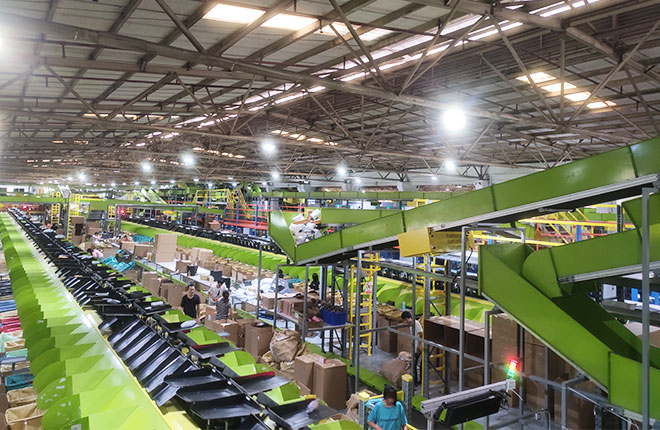 Lisen Tilt-tray Sorter