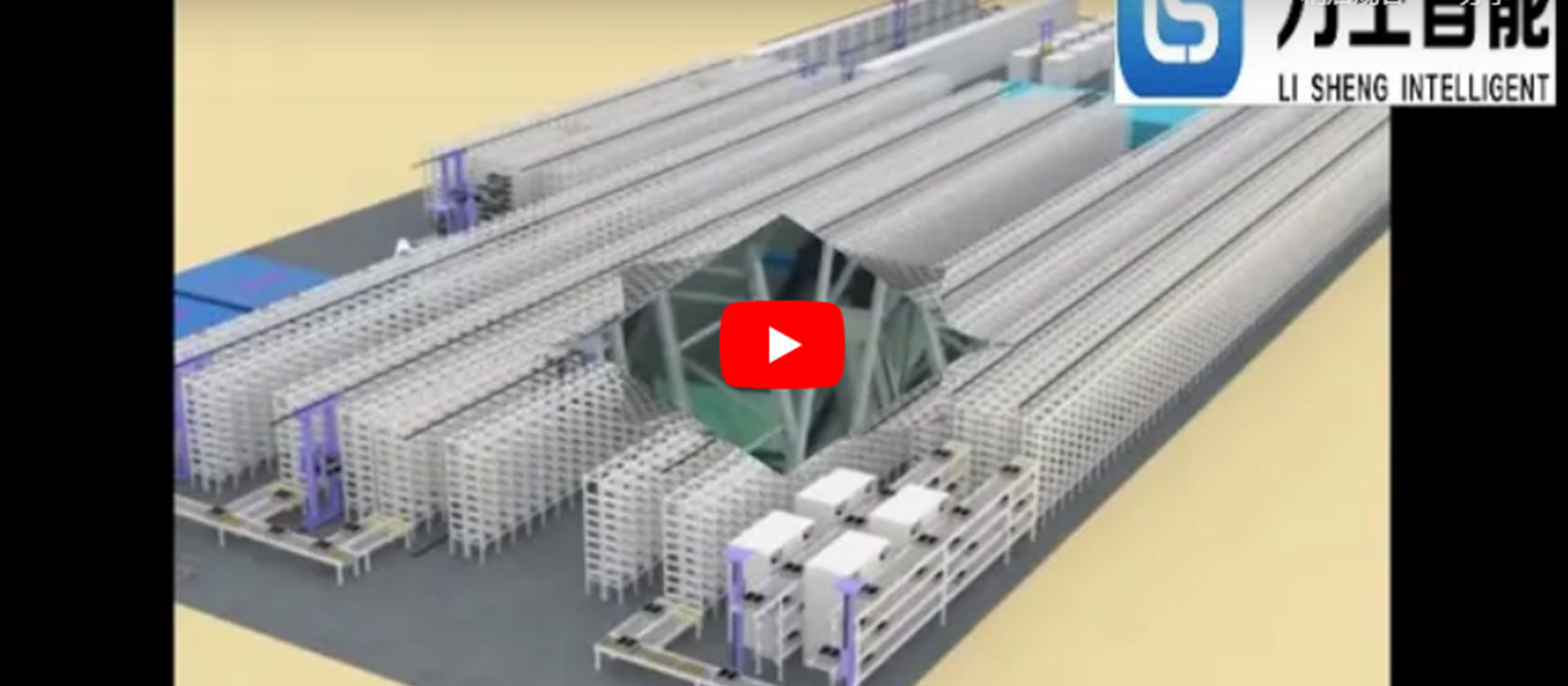 Automated storage and rack