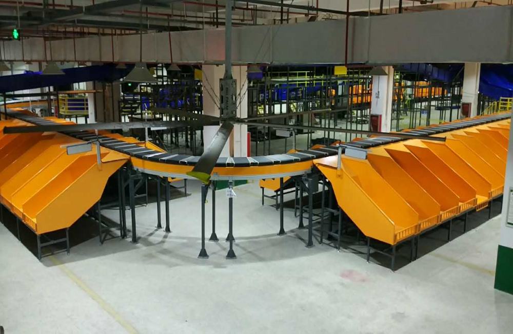 Single-carrier Cross Belt Sorter