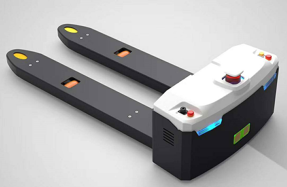 Ultralow forklift AGV